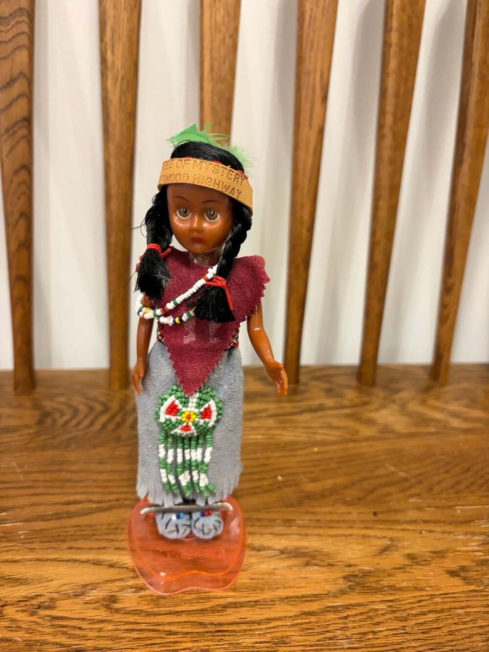Vintage Trees of Mystery Redwood Highway Souvenir Doll
